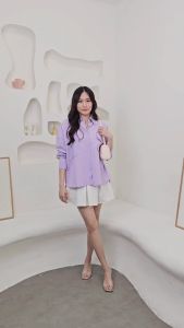 Lorry Kemeja Lengan Panjang Wanita Orecca