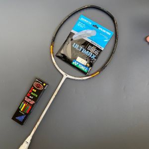 RAKET BADMINTON LINING 30/32 LBS DENGAN SENAR - BONUS TAS DAN GRIP