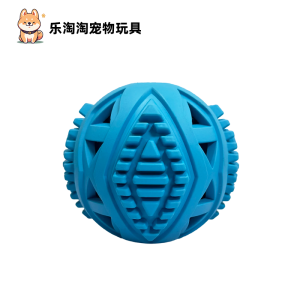 LeTaotao Dog Toy Ball Rubber Leak Feeder Pet Intelligence Enhancement Hide And Sniff Play for Dogs Interactive Lick Treat Ball