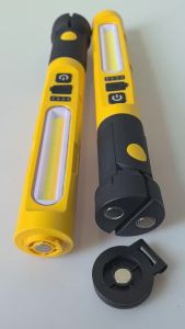 Đèn LED Làm Việc Từ Tính 3000 Lumen Sạc Type-C COB Kép Cầm Tay Sửa Chữa Ô Tô Đèn Cơ Khí Di Động Thân Nhựa Chống Nước