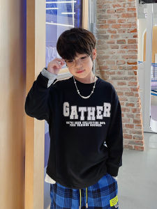 Rollingbaby Boys Hoodie Sweatshirt Spring Autumn Cotton Blend Bottoming T-Shirt Style Childrens Fashion Outerwear