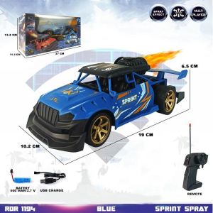 RDR1194 Orange Spray Sports RC Asap Lampu Mainan Anak Mobil Mobilan Remote Control Radio Control Hobi Koleksi Remot Kontrol RADAR