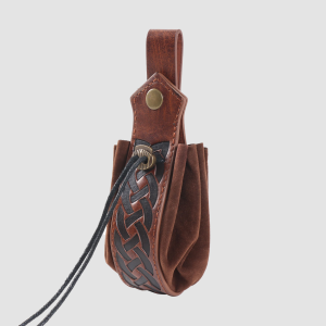 5PCS Mens Renaissance Costume Sets Medieval Arm Wrist Halloween Viking Belt Faux Leather Belt Pouch LARP Cosplay Accessories