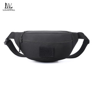 LouisWill Mens Waist Bag Sports Chest Bag Crossbody Bag Outdoor Cycling Bag Waterproof Bag Lightweight Casual Bag Fitness Bag Phone Bag Versatile Fashion Chest Bag Travel Bag