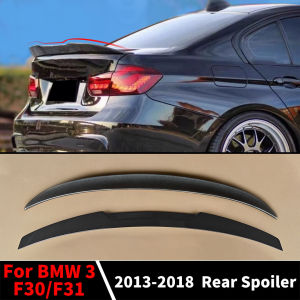 Racing Sport Rear Wing Spoiler Tuning Accessories Deflector M4 MP PSM Style For F30 F31 2013-2018 BMW 3 Series Airfoil Body Kit