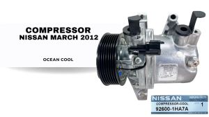 คอมแอร์ นิสสัน มาร์ชอัลเมร่า 2012 แท้เบิกห้าง COM0149 NISSAN 92600-1HA7A COMPRESSOR NISSAN MARCHALMERA ’12 คอมเพรสเซอร์ คอมเพรสเซอร์แอร์รถยนต์ คอมเพรสเซอร์ แอร์รถยนต์ - Lazada