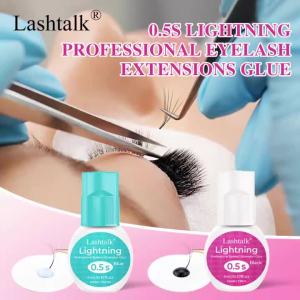 Lashtalk Eyelash Extensions Glue 0.5s Lightning Professional Fast Dry Low-odor Irritation Fans Volume Long Lasting From Nagaraku
