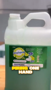 Onehand Sabun Cuci Piring 450ml Ekstrak Jeruk Nipis Mudah Hilangkan Lemak dan Bau Amis