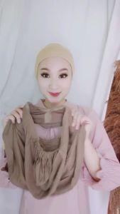 CIPUT NINJA PREMIUM MENUTUP LEHER | RESLETING ANTEM ANTI TEMBEM ADEM ANTI BUDEG | INNER HIJAB JILBAB PASHMINA | CIPUT NINJA BAHAN KAOS ADEM