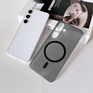 Ultra Thin Matte Magnetic Wireless Charge Case For Samsung Galaxy S26 S25 S24 S23 S22 Ultra Plus A57 A37 A17 For Magsafe Cover