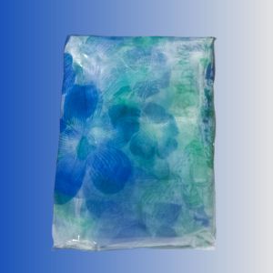 Kelambu tali gantung kotak motif bunga mawar jumbo 200x200 cm kelambu kotak anti nyamuk