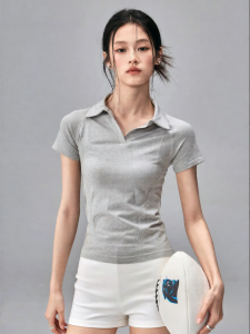 FITNESSGIRL | Slim Fit Quick Drying Yoga Tennis Training T-Shirt