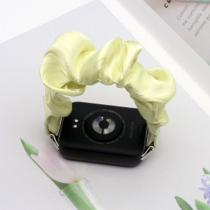 Strap Watchband for Xiaomi Smart Band 10pro/8 Pro/ 9 Pro /Redmi Watch 5/4 Bracelet Elastic Scrunchies Dressy Wristband for Women