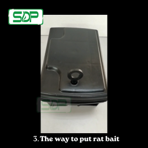 TRBS-1K Outdoor Rat Bait Station / Kotak Ubat Tikus / Temper Resistant Bait Station / Pest Control