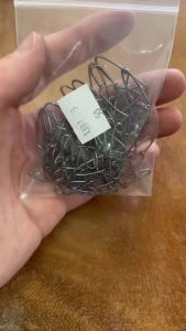 100 Chiếc Móc Câu Cá Bằng Thép Không Gỉ Móc Nối Mồi Câu Crankbait Móc Nối Mồi Câu Nước Mặn Móc Khóa Đôi Dành Cho Câu Cá
