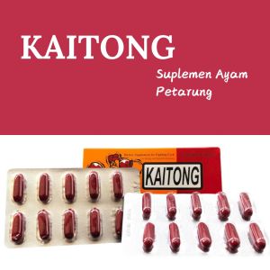 Kaitong Suplemen Ayam Petarung Asli (Original) | 20 Kapsul