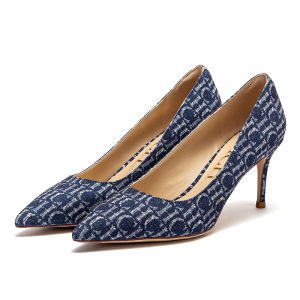 CHCH Womens High Heels Autumn New Fabric Pointed Business Womens Shoes 7cm