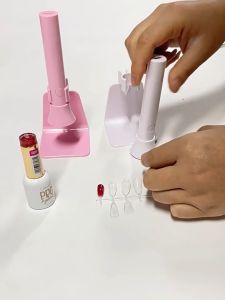 Ardour Uv Nail Lamp Set With Stand Holder Purple Light White Handheld Mini LED Nail Art Polish Gel Lamp