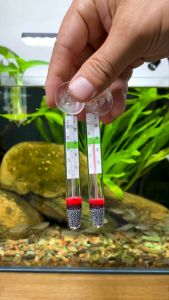 เทอร์โมมิเตอร์ตู้ปลา วัดอุณหภูมิน้ำ เทอร์โมมิเตอร์ Thermometer ตู้ปลา ตู้ไม้น้ำ เทอร์โมมิเตอร์ติดกระจก ปรอท