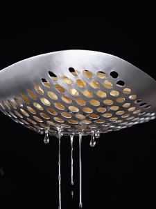 กระชอนสแตนเลส กระชอนตักอาหาร ทัพพีลวกเส้น กระชอนลวกอาหาร วัสดุอย่างดี สแตนเลส304 แข็งแรง ทนทาน ไม่เป็นสนิม