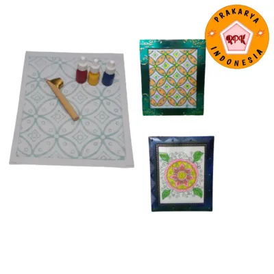ALAT BATIK KAIN DILAPISI KERTAS CANTING CAT