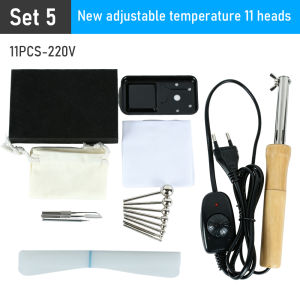 Fabric Flowers Ironing Tool Set 8-18 Heads Soldering Iron 220V/110V DIY Artificial Flower Making Tool Ironing Machine