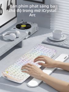 Mofii | Bàn Phím Sạc 3 Chế Độ LED RGB Trong Suốt