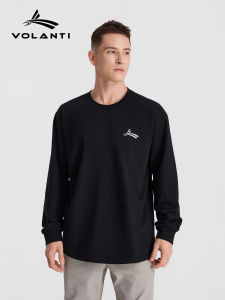 VOLANTI | Breathable Minimalist Casual Couples Sweatshirt Round Neck Long Sleeves