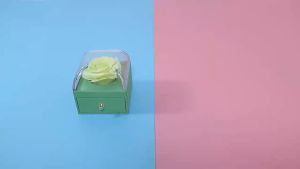 BEST WISHES ROSE VALENTINE PROMISE RING BOX / BOX CINCIN NIKAH LAMARAN / TEMPAT CINCIN NIKAH LAMARAN