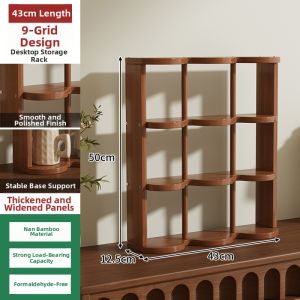 Nine-Grid Multi-Layer Storage Rack