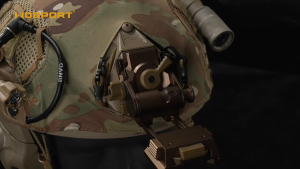 Oiking L4G24 NVG Mount (Aluminium Alloy) Multiple Adjustable Suitable for FAST/TEAM WENDY Tactical Helmet Night Vision Mount Adapt To PVS15/PVS18/GPNVG18 Night Vision