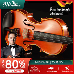 Minsine Violin 4/4: A Professional Hardwood Violin for Beginners