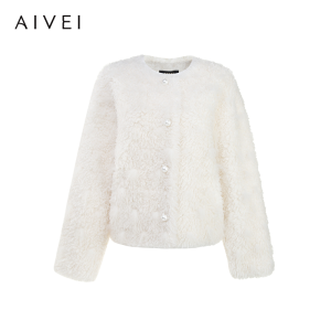 AIVEI | Romantic Style Winter Wool Fur Coat