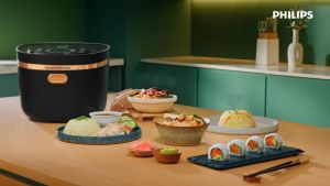 Philips HD4539 Advanced IH Digital Rice Cooker |  1.5L |  IH Technology | 8 Layer Bakuhanseki Pot |  Taste Select Feature to Cook Any Type Of Rice |  Customize Your Rice Firmness Level | 18 Optimized Cooking Menus| Genuine Product 2 Yrs Warranty HD4539/62