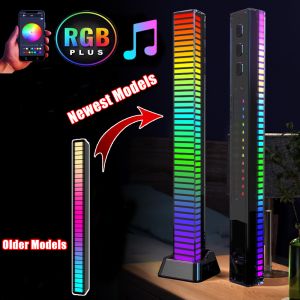 LED Rhythm Gaming Ambient Light Sound Control Light Smart APP Control Music Rhythm Light Desktop Decoration Creative Colorful