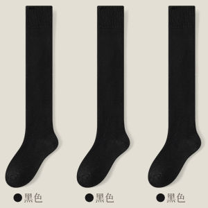 Anti-Slip High-Tube Womens Leg Socks Micro-Pressure Slimming Autumn Winter Style Matching Flat Shoes Spring Summer Long Socks