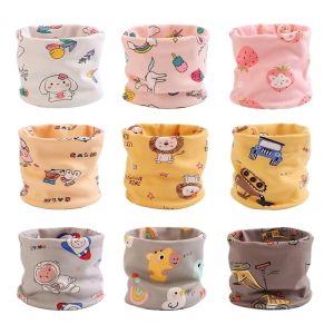 Khăn Choàng Trẻ Em Thoải Mái Dày Dặn Chống Gió Chống Lạnh Giữ Ấm Cổ Cho Bé Trai Và Bé Gái Khăn Choàng Mùa Thu Đông Dễ Thương