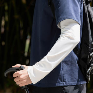 MiiOW | เสื้อแขนกันแดดผ้าไหมน้ำแข็งสำหรับผู้ชาย MiiOW Cat Man ฤดูร้อนปี 2025 กลางแจ้ง ตกปลา ปั่นจักรยาน ความรู้สึกเย็น กีฬา แขนกันแดด