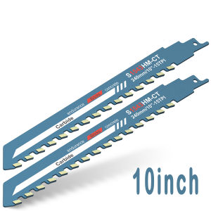 1-3 PCS Reciprocating Saw Blade 10/12/18/20 inch Universal Cutting Recip Saw Blade Alloy Steel Brick Concrete Cutting Saw Blade