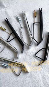 STANNDAR SAMPING HONDA STANDAR 1 YAMAHA RING 14 RING 17 CHROME HITAM + PER PADAT TEBAL IMPORT ORIGINAL MOSCOW UNIVERSAL  MIO SOUL M3 BEAT KARBU FI ESP STREET VARIO ABS CBS SUPRA JUPITER Z1 KHARISMA F1ZR GENIO SCOOPY VEGA GRAND GEAR FINO VARIO TECHNO