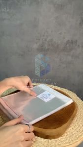 Plastik Display 14x14 Cm mic isi 100 lembar - Plastik Perlize - Plastik Opp Gantung Aksessoris Dan Snack Murah