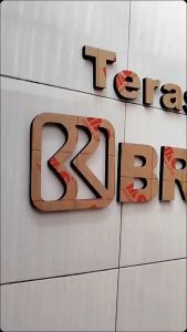 TERAS BRI LINK/ LOGO TERAS BRI LINK AKRILIK MURAH/AGEN BRI LINK