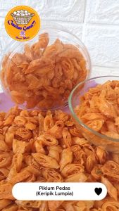 Piklum Keripik Kulit Lumpia Pedas 500 gr: Camilan Ringan & Enak