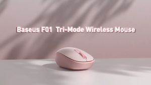 Baseus Creator Wireless Mouse 2.4 GHz with USB Receiver 1600 DPI Optical Tracking Compatible with PC Mac Laptop