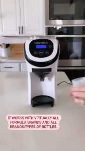 (HỏaTốc) Máy pha sữa cho bé Baby Brezza Formula Pro Mini cao cấp nhỏ gọn thích hợp du lịch - Chính hãng Mỹ