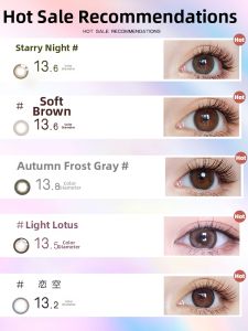 Seed | Moist and Comfortable Prescribed Daily Disposable Color Contact Lenses 20 Pieces