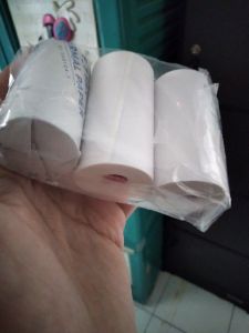 Kertas Thermal Label Sticker Stiker 57 x 33 Panjang 5 M