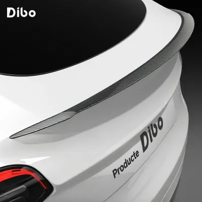 DIBOCHEPIN | Carbon Fiber Rear Spoiler Tesla Model Y 3 Performance Edition Decoration