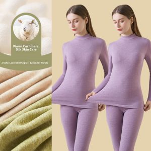 MiiOW | Womens Warm Set 2025 Winter New Arrival Develon & Cashmere Underwear