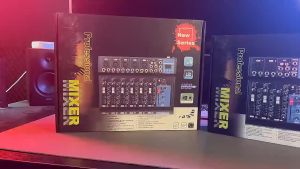 MG07BT Professional Audio Mixer 7-channel na built-in na EQ/recording function Suportahan ang Bluetooth/USB/MP3/PC playback kagamitan sa pag-awit